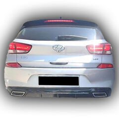 Hyundai İ30 2017 - 2020 Custom Difüzör Plastik Boyasız