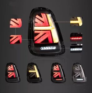 Mini Cooper 2008-2014 Uyumlu Yedek Parça Led Stop Smoke