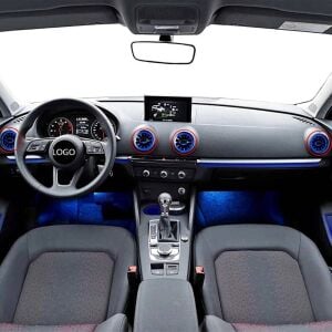 Audi A3 2014-2020 Universal Ön Havalandırma Seti Işıklı 64 Renk