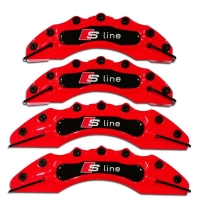 S-Line Logolu Kaliper Kapağı Kırmızı 4 Parça