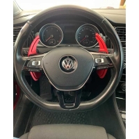 Volkswagen Golf 7 Tiguan 2017+ Paddle Shift Kırmızı (F1 Vites Pedal Kulakçığı)