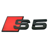 S5 Metal Bagaj Logosu Kırmızı-Siyah