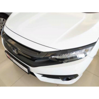 Honda Civic Fc5 2016-2020 Ön Panjur Kaplama Karbon
