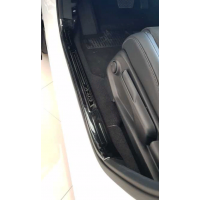 Honda CR-V 2017+ Kapı Eşik Koruma Titanyum Siyah