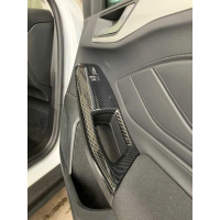 Ford Focus 2019+ Kapı Kolçak Kaplama Karbon(abs)