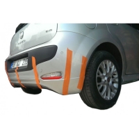 Fiat Punto Evo 2010 - 2015 Abarth Arka Ek Plastik Boyasız