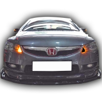 Honda Civic Fd6 2010 - 2012 Mugen Ön Lip (3 Parça) PlastikBoyasız