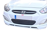 Hyundai Accent Blue 2011 - 19 Custom Ön Ek Plastik Boyasız