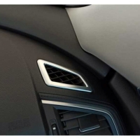 Honda Civic Fc5 2016-2020 Hava Menfez Kaplama 2 Parça - Silver
