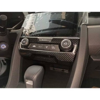 Honda Civic Fc5 2016-2020 Klima Panel Kaplama - Karbon