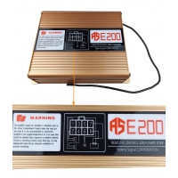 AS E200 Amplifikatör 200W Kablosuz Elekronik Siren Ünitesi