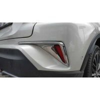 Toyota C-HR 2016-2019 Arka Sis Kaplaması Nikelaj