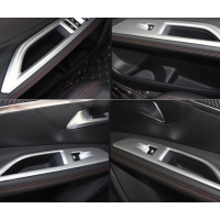 Peugeot 3008 2016+ Kapı Kolçak Kaplaması Silver