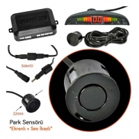 Park Sensörü Ses İkazlı Siyah