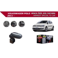 Volkswagen Polo 2011- Araca Özel Kol Dayama Siyah