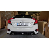 Honda Civic Fc5 2016-2021 Omurga Led Stop Transparan
