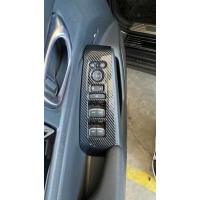 Honda 2022 Civic Cam Düğme Kaplama - Karbon