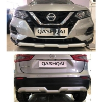 Nissan Qashqai 2017+ Ön-Arka U Model Difüzör (Plastik)