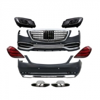 Mercedes W222 S Serisi 2014-2020 MayBach Body Kit (Maybach Far Ve Stop Dahil)