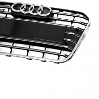 Audi A6 S6 2013-2015 Kromlu Siyah Panjur