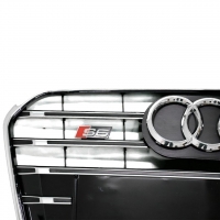 Audi A6 S6 2013-2015 Kromlu Siyah Panjur