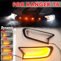 Ford Ranger 2015 ve Sonrası Kayar Sinyal Gündüz Ledli Ön Far Çerçevesi