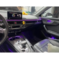 Audi A4 B9 2016+ İçin Uyumlu 30 Renk Ambians Aydınlatma( Tek Renk Ambians olan araçlar için)