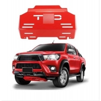 Toyota Hilux Revo ( 2016-2019) Trd Tampon Alt Koruma (kırmızı)