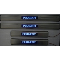 Peugeot Işıklı Kapı Eşiği
