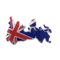United Kingdom Haritası Bagaj Logosu