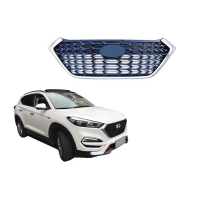 Hyundai Tucson 2015-2018 Krom Çerçeveli Ön Panjur