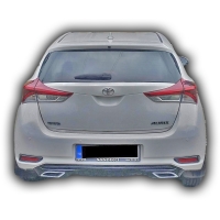 Toyota Auris 2010 - 2012 Makyajlı Difüzör Boyalı