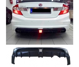 Honda Civic Fb7 2012-2015 RR Arka Tampon Tek Çıkışlı