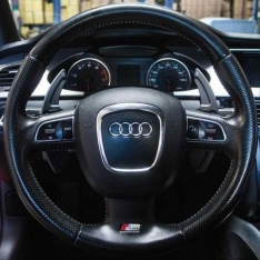 Audi A3 A4 A5 2013-2016 Paddle Shift Siyah (F1 Vites Pedal Kulakçık)