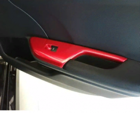 Honda Cıvıc Fc5 2016-2020 Kapı Kolçak Kaplama- Kırmızı