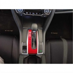 Honda Civic Fc5 2016-2020 Otomatik Vites Kaplama Kırmızı P-R-N-D-S-L